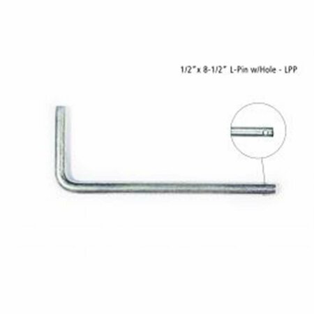 PINPOINT 0.5 x 8.5 in. L-Pin with Hole PI3864691